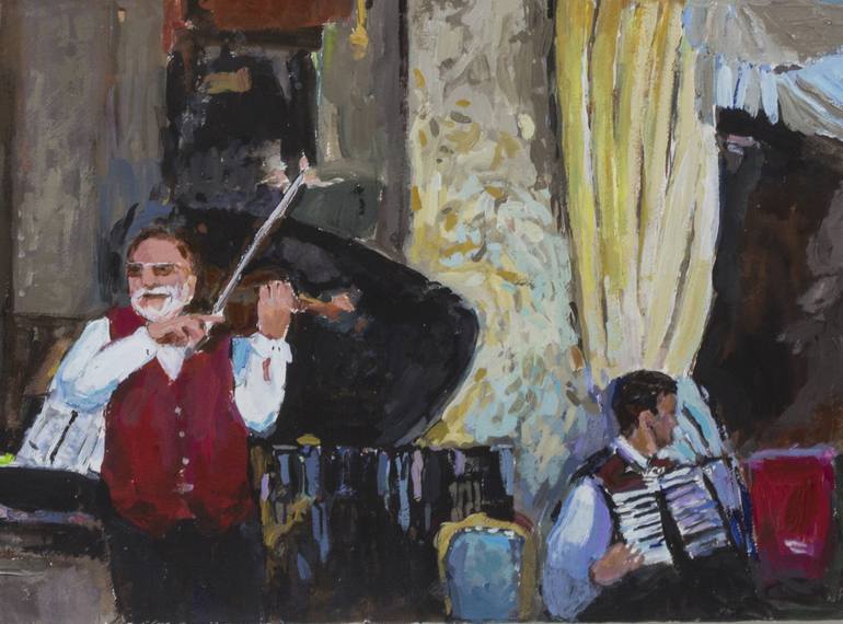 Original Music Painting by Carolynne Fromme