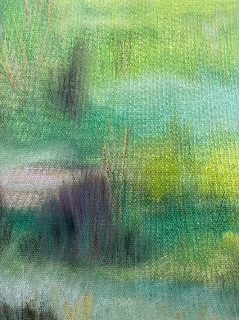 Original Abstract Landscape Painting by Rosha Nutt