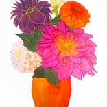 Orange Vase 2025 by Rosha Nutt