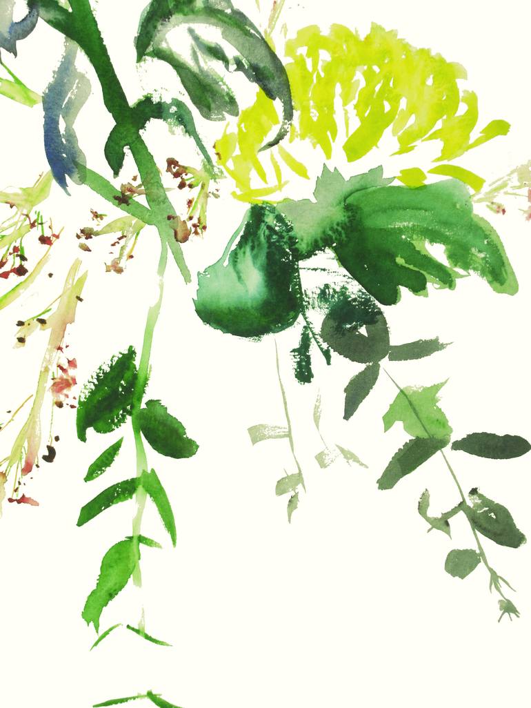 Original Botanic Painting by Rosha Nutt