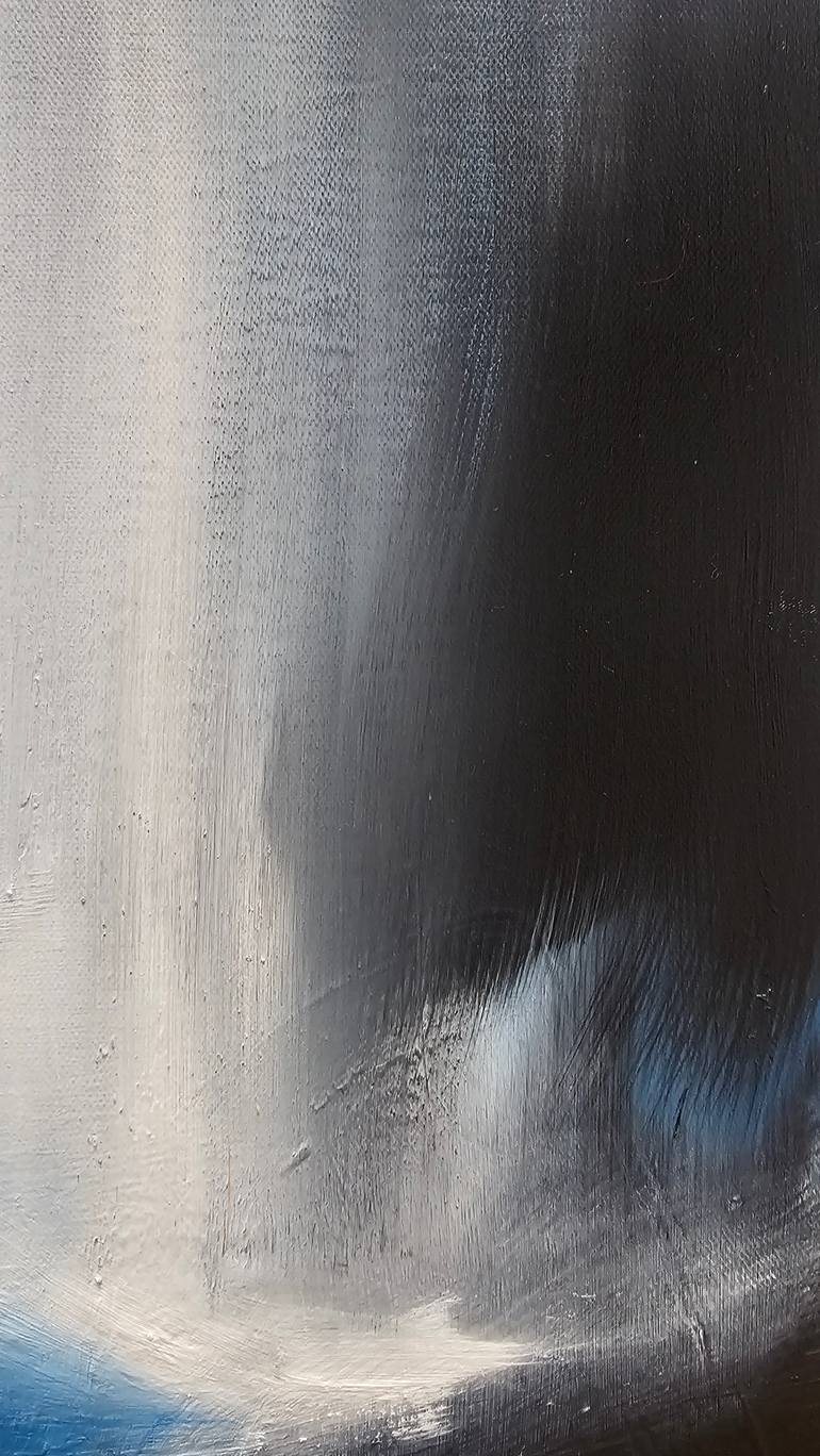 Original Abstract Expressionism Abstract Painting by Nadeem  Baghdadi