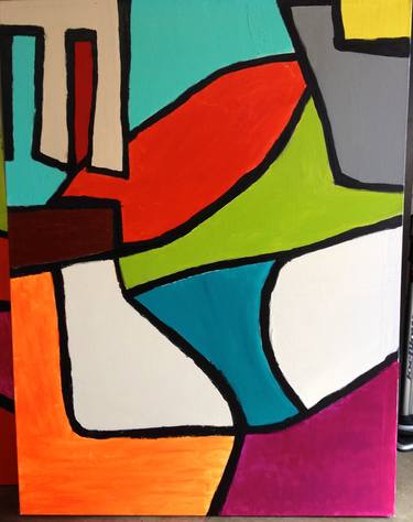 Original Abstract Painting by Marc Brickman