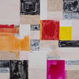 hot pink square bleed no. 7 by Lela Altman