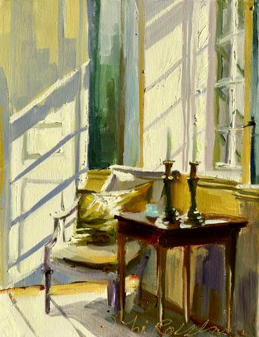 Print of Impressionism Interiors Paintings by CECILIA ROSSLEE