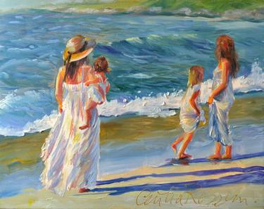 Original Family Paintings by CECILIA ROSSLEE