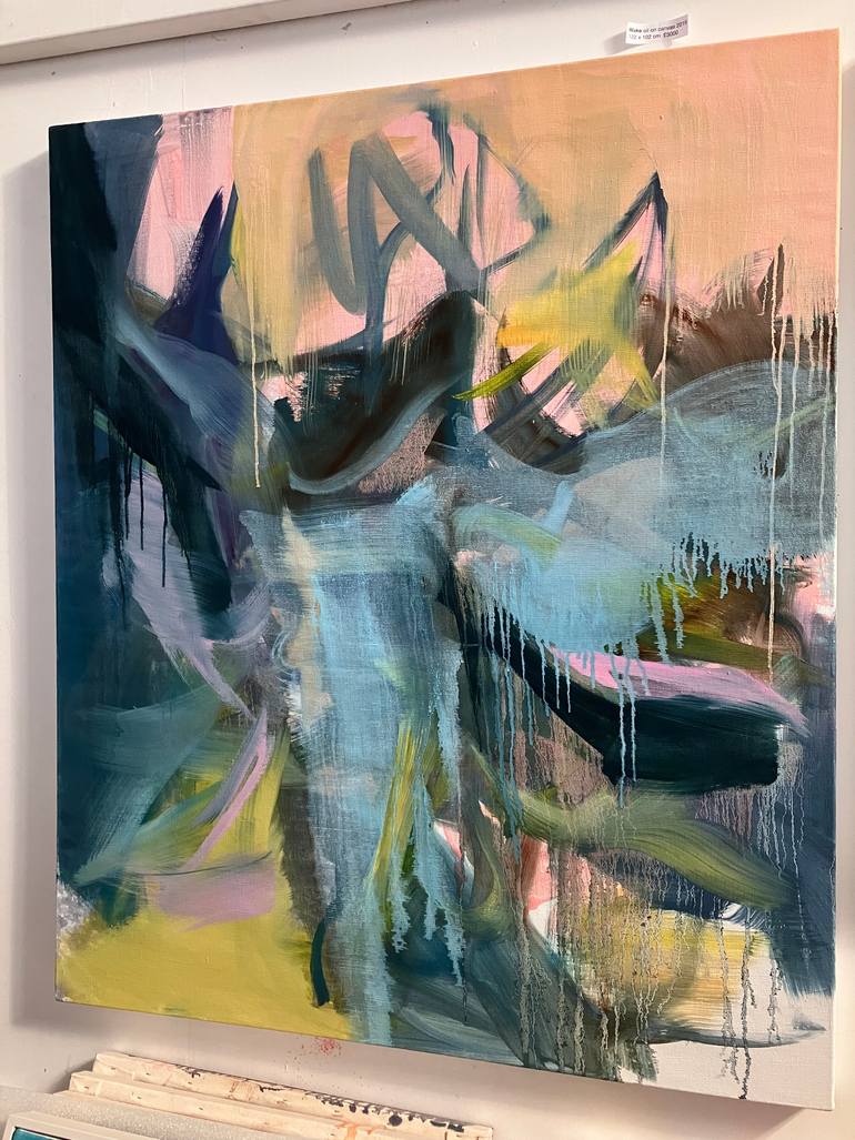 Original Contemporary Abstract Painting by Peggy Cozzi