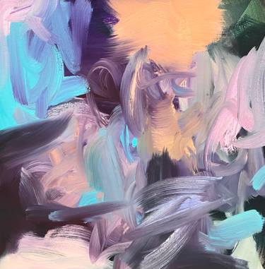 Original Abstract Expressionism Abstract Paintings by Peggy Cozzi