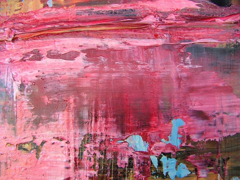 Original Fine Art Abstract Painting by Peggy Cozzi