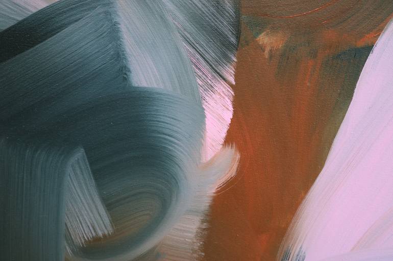 Original Abstract Expressionism Abstract Painting by Peggy Cozzi