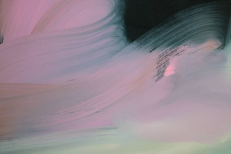 Original Abstract Expressionism Abstract Painting by Peggy Cozzi