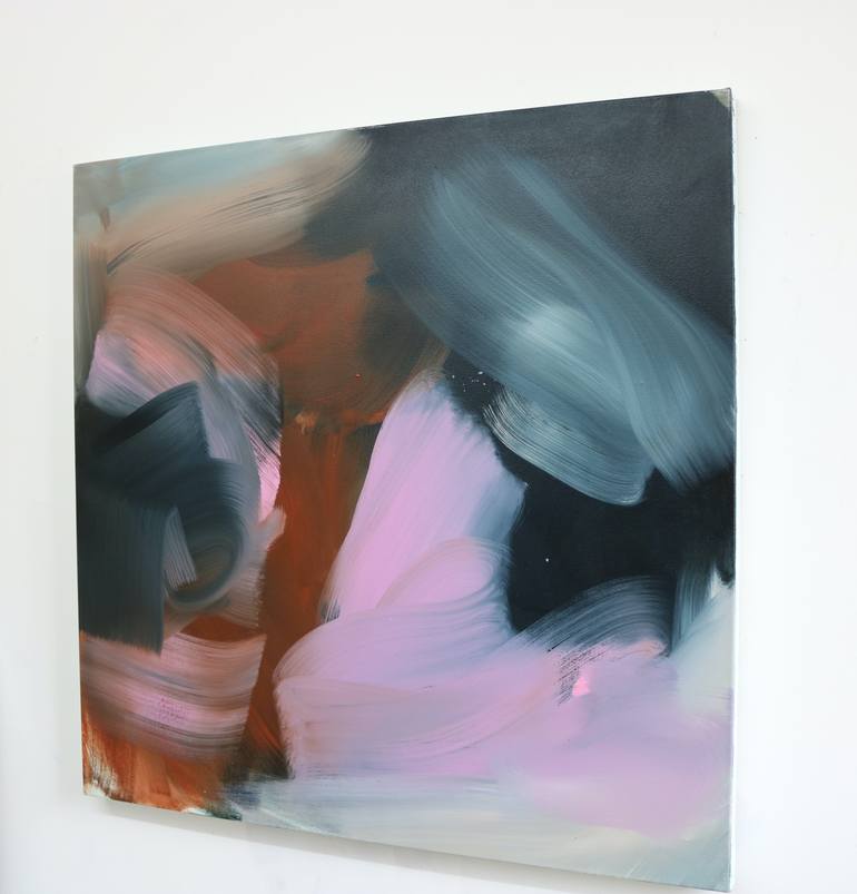 Original Abstract Expressionism Abstract Painting by Peggy Cozzi