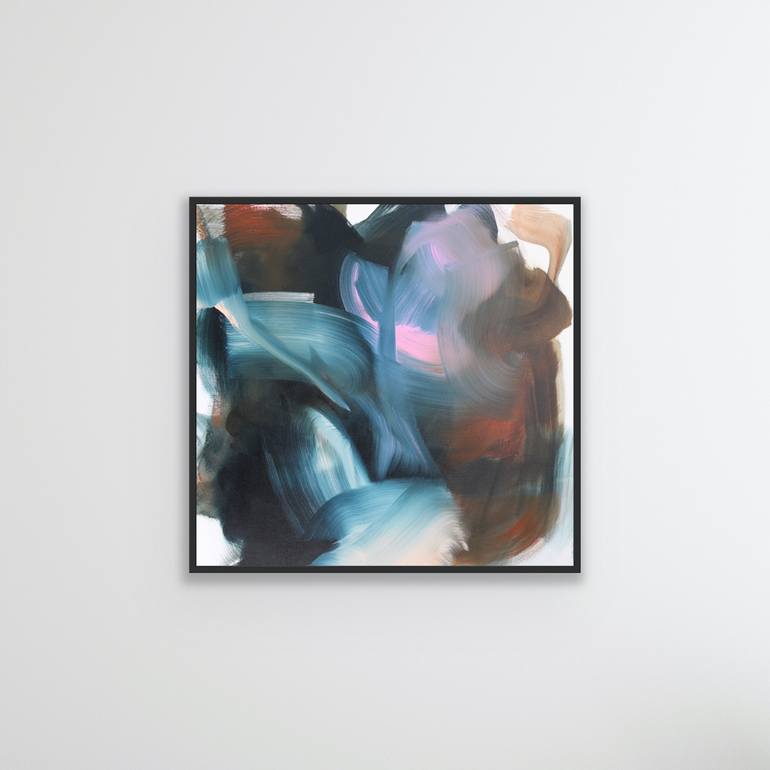 Original Abstract Expressionism Abstract Painting by Peggy Cozzi