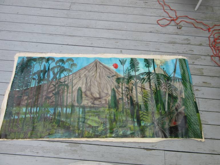 Original Illustration Landscape Painting by Devin Reese