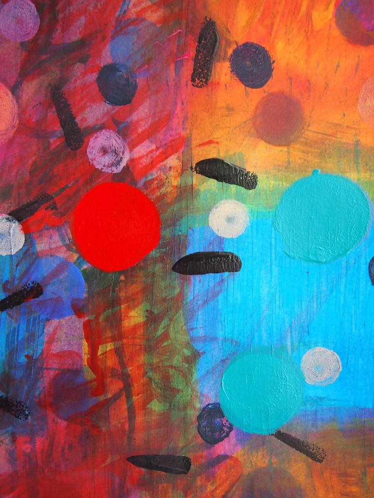 Original Abstract Painting by Julia Burns