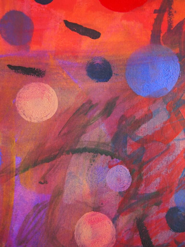 Original Abstract Painting by Julia Burns