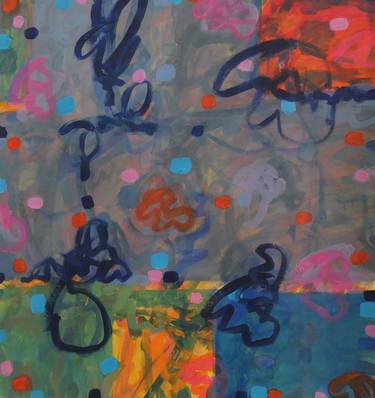 Original Abstract Paintings by Julia Burns