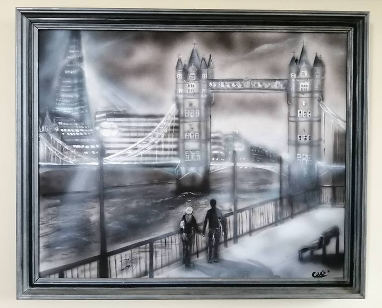 Original Figurative Landscape Painting by Gary Iles