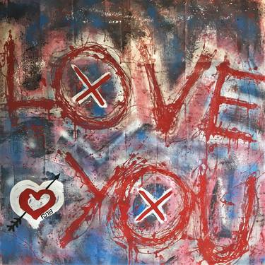 Print of Love Paintings by Ricky Joyce