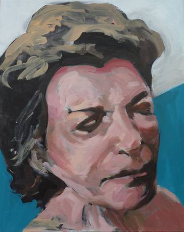 Original Expressionism Portrait Paintings by David Lebel