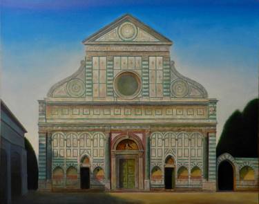 Print of Architecture Paintings by Raoul Sirbu