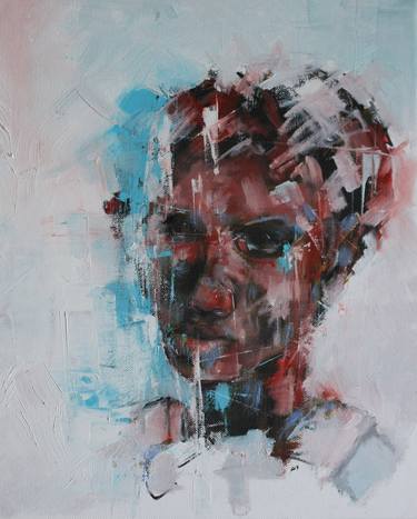 Original Portrait Paintings by MARGOUXO Art