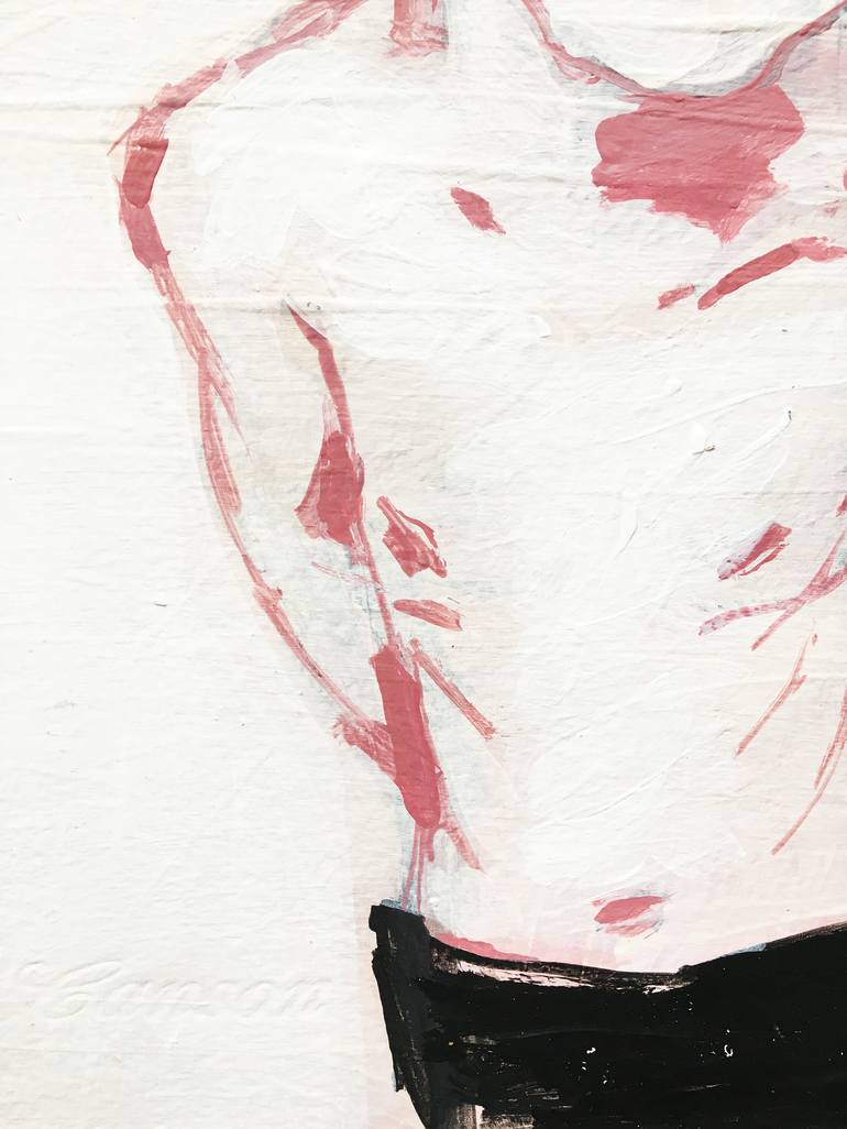 Original Nude Painting by Monica Bonzano