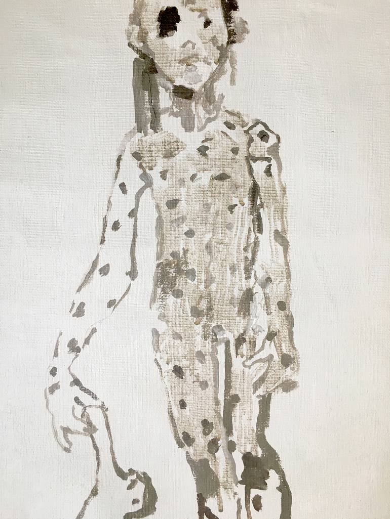Original Expressionism Body Painting by Monica Bonzano
