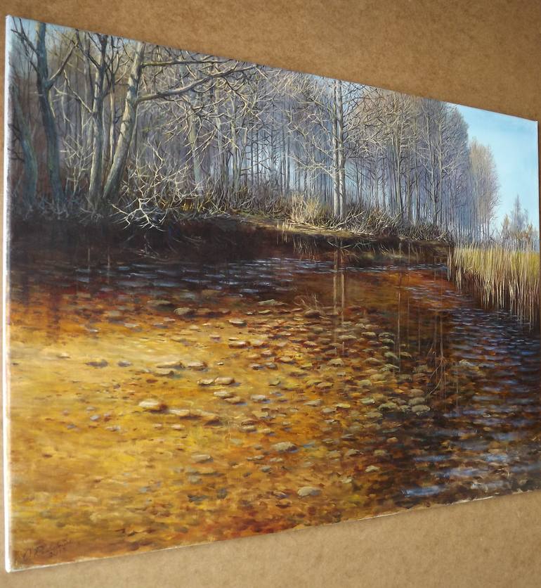 Original Realism Landscape Painting by Aurum Arts