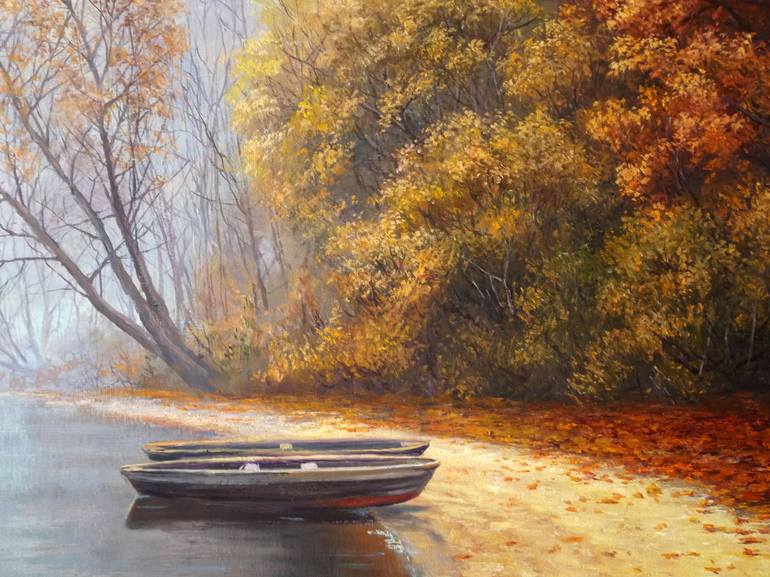 Original Realism Landscape Painting by Aurum Arts