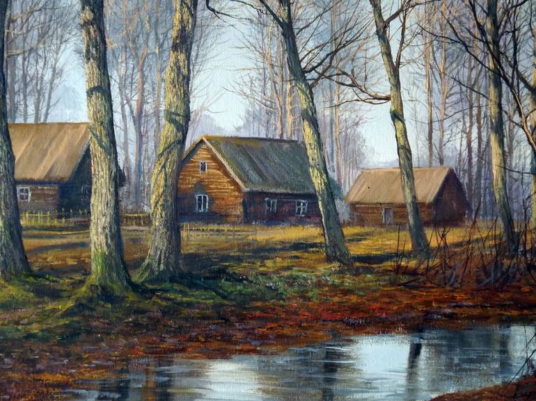 Original Realism Landscape Painting by Aurum Arts