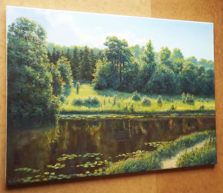 Original Realism Landscape Painting by Aurum Arts