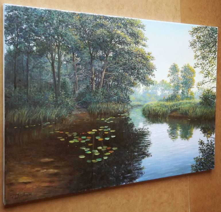 Original Realism Landscape Painting by Aurum Arts