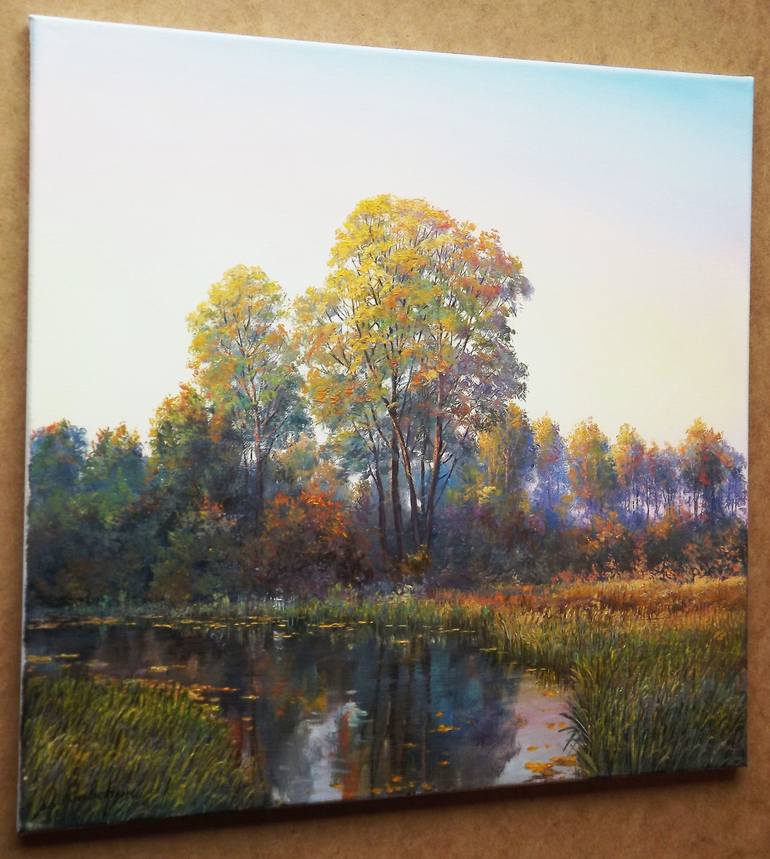 Original Realism Landscape Painting by Aurum Arts