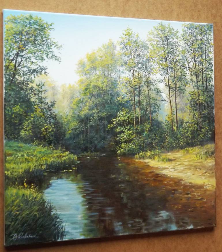 Original Realism Landscape Painting by Aurum Arts