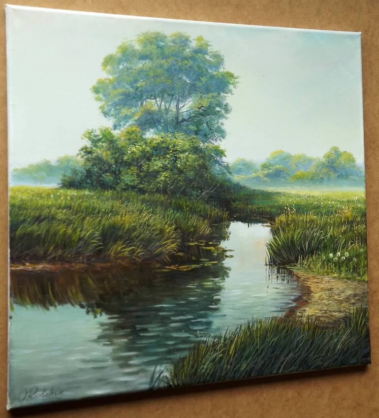 Original Realism Landscape Painting by Aurum Arts