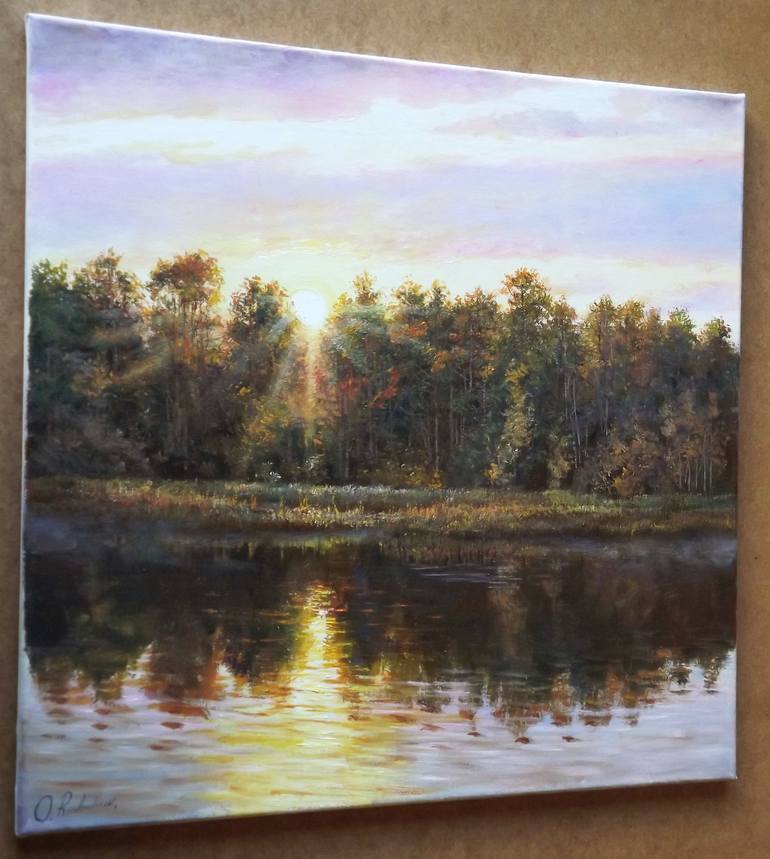 Original Realism Landscape Painting by Aurum Arts