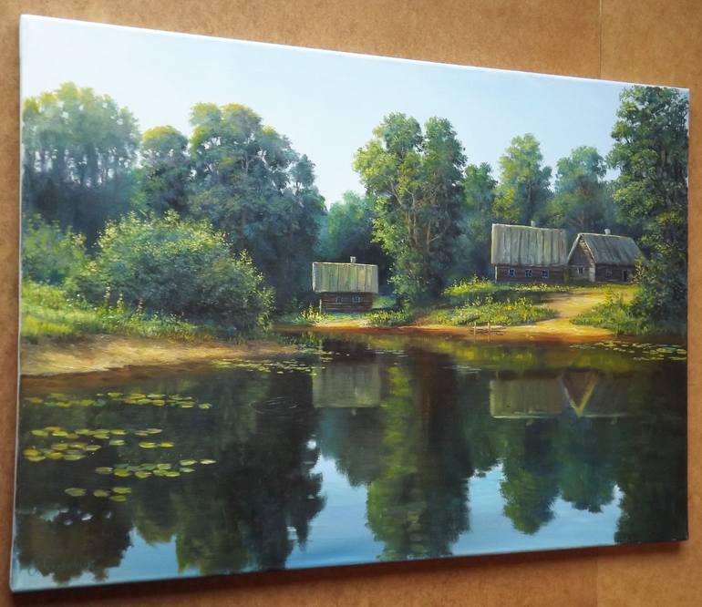 Original Realism Landscape Painting by Aurum Arts