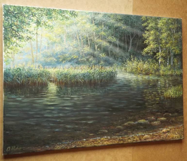 Original Realism Landscape Painting by Aurum Arts