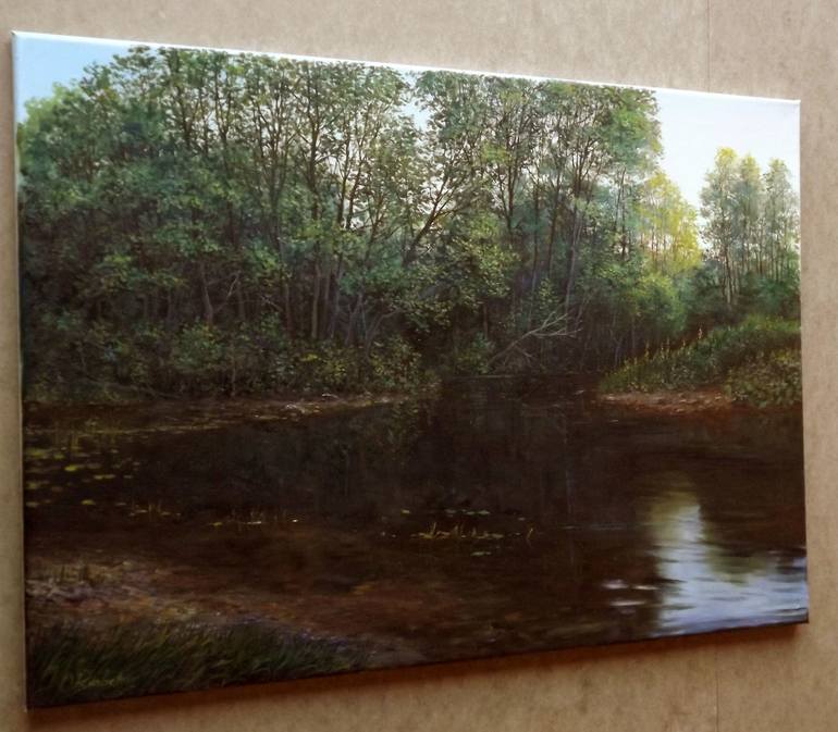 Original Realism Landscape Painting by Aurum Arts