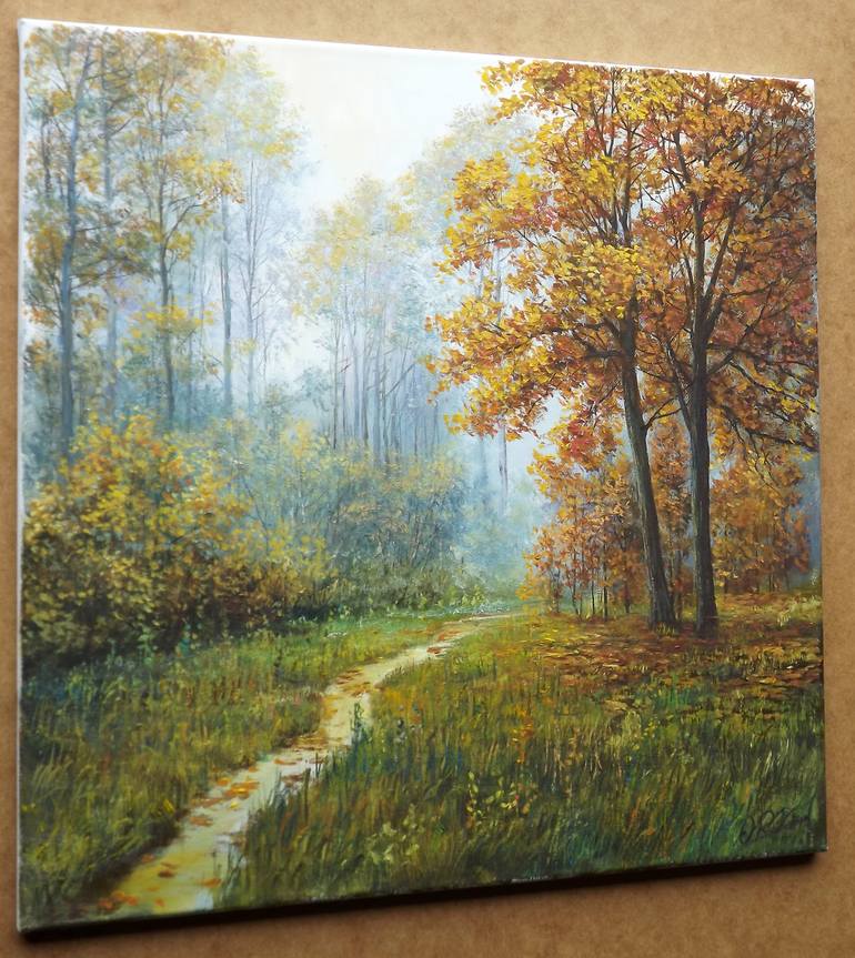 Original Realism Landscape Painting by Aurum Arts