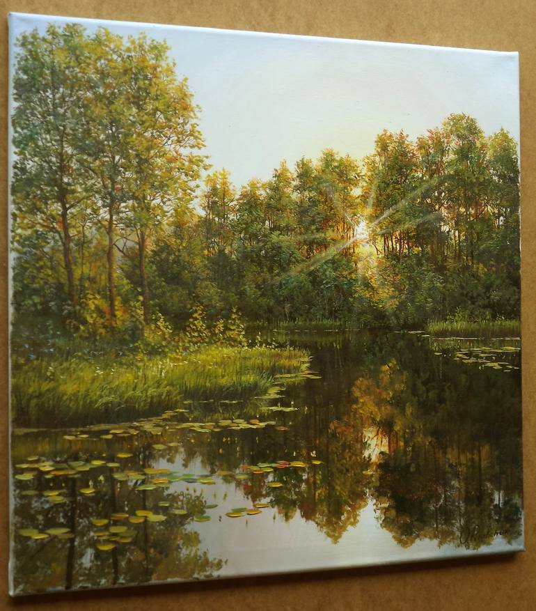 Original Realism Landscape Painting by Aurum Arts