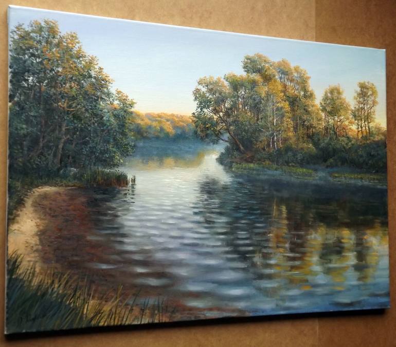 Original Realism Landscape Painting by Aurum Arts