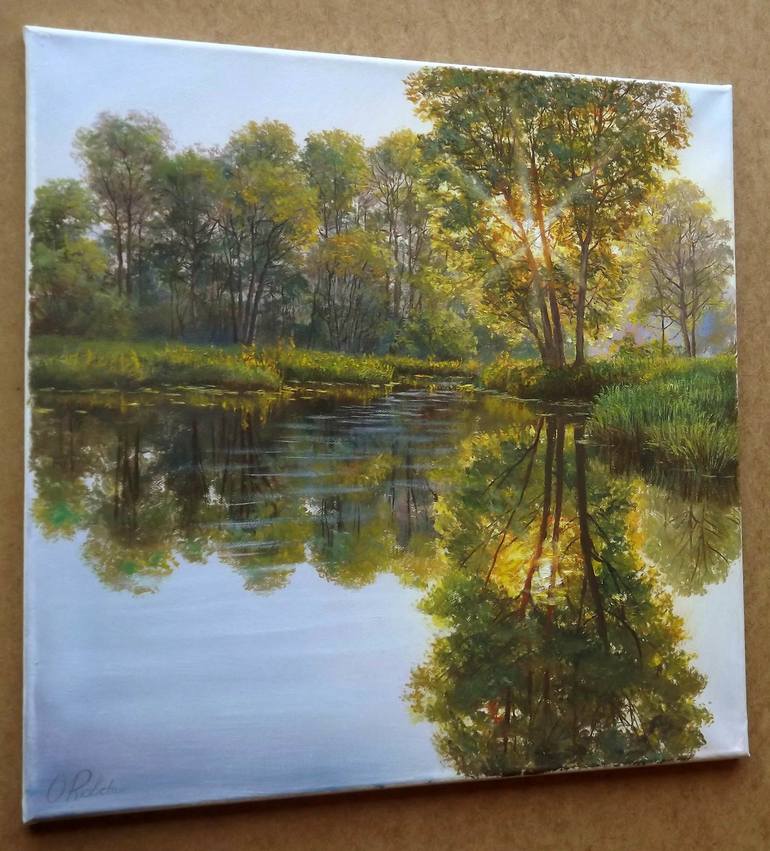 Original Realism Landscape Painting by Aurum Arts