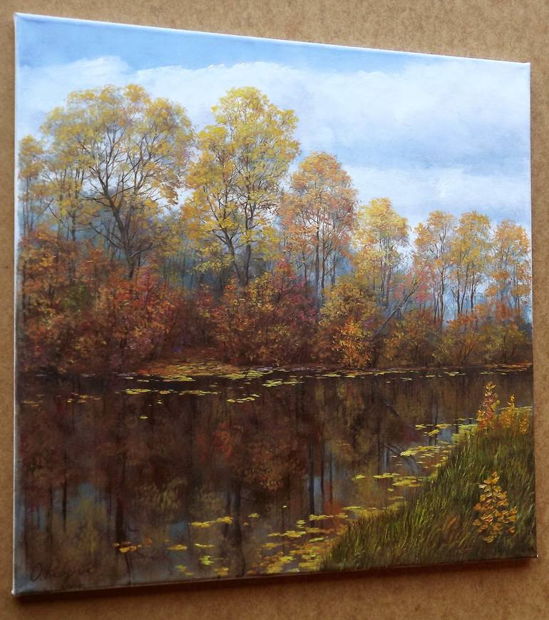 Original Realism Landscape Painting by Aurum Arts