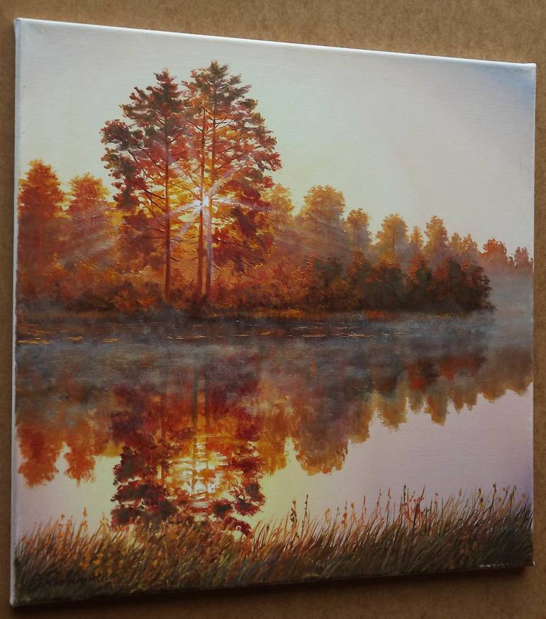 Original Realism Landscape Painting by Aurum Arts