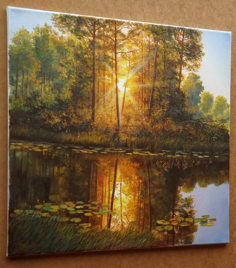 Original Realism Landscape Painting by Aurum Arts