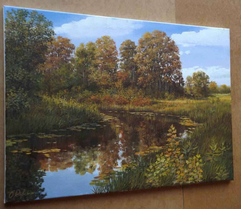 Original Realism Landscape Painting by Aurum Arts