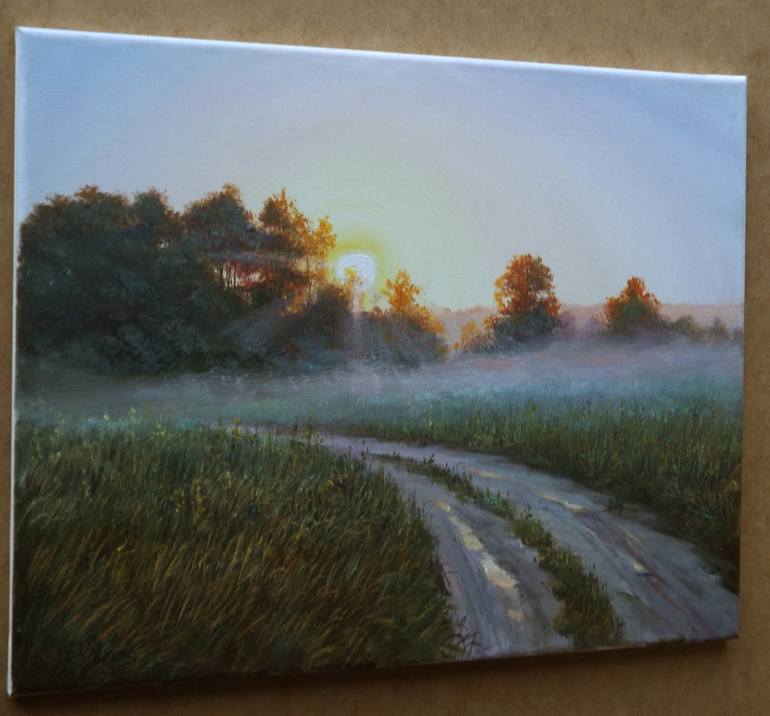 Original Realism Landscape Painting by Aurum Arts