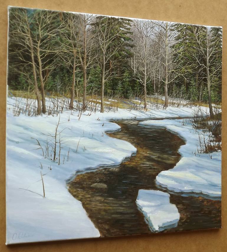 Original Realism Landscape Painting by Aurum Arts