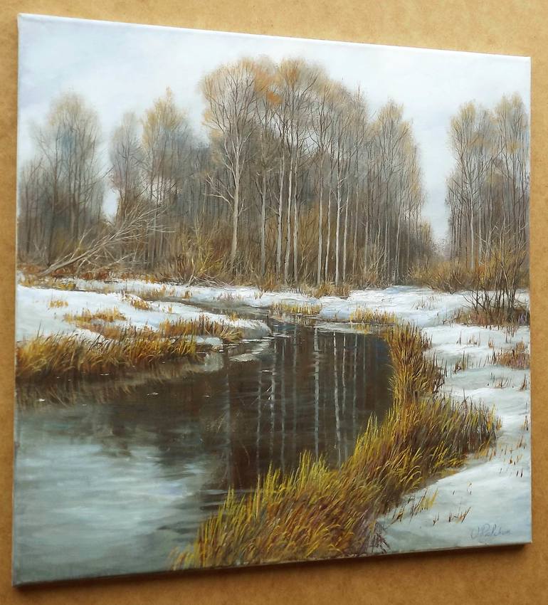 Original Realism Landscape Painting by Aurum Arts